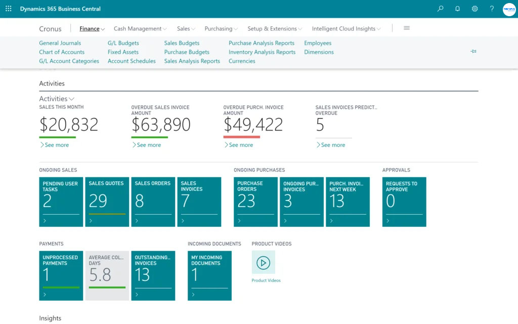 Microsoft Business Central for Banking and Financial Services